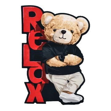 برچسب اتویی خرس ریلکس